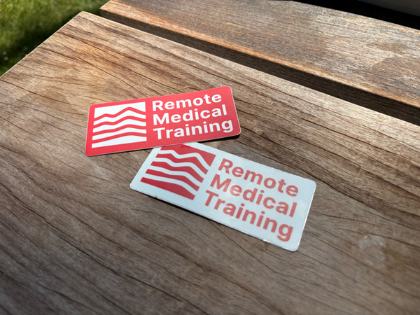 Remote Medical Training Logo Sticker