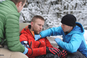 Similar to a Wilderness EMT course, our Remote EMT students learn thorough patient assessment skills 