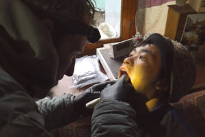 Wilderness First Responder (WFR) students learn how to deal with dental emergencies in remote and wilderness environments.